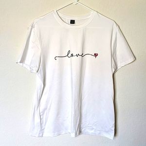 SHEIN love Tshirt